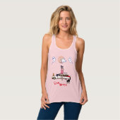 Hot Witch Halloween Tanktop (Volledige Voorkant)
