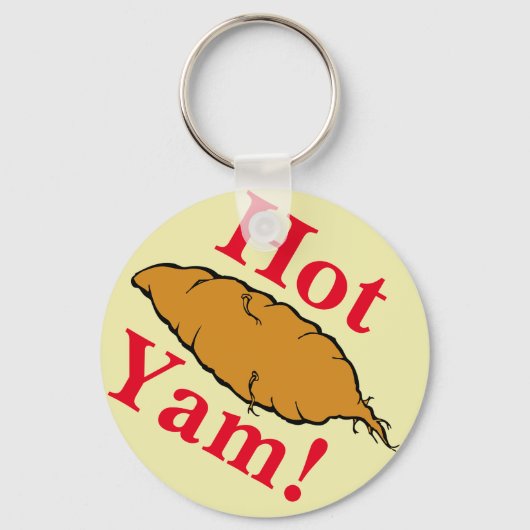 Hot Yam! Button Sleutelhanger (Voorkant)