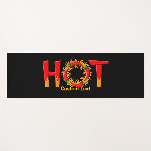 HOT YOGAMAT (Voorkant (horizontaal))