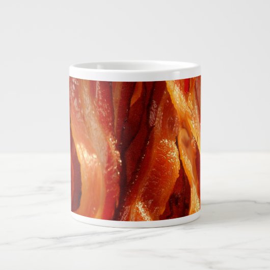 Hot Yummy Salty Bacon Decor Jumbo Mok (Voorkant)