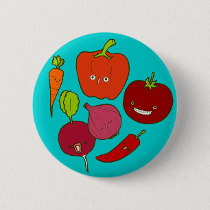 Hot & Zesty groenten Button in de wieg