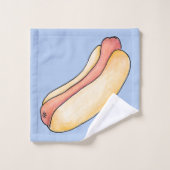 hotdog bad handdoek (Wasdoekje)