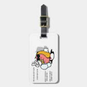 HOTDOG BAGAGELABEL (Voorkant verticaal)