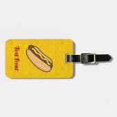 Hotdog-Bagagelabel Bagagelabel (Voorkant horizontaal)
