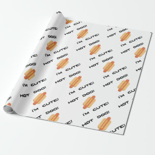 Hotdog ben ik Leuk Cadeaupapier