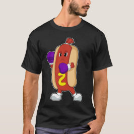 Hotdog Bokshandschoenen Boksen T-shirt