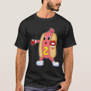 Hotdog Bokshandschoenen Boksen T-shirt