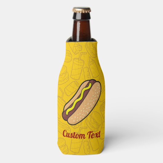 Hotdog Bottle Cooler (Fles Voorkant)