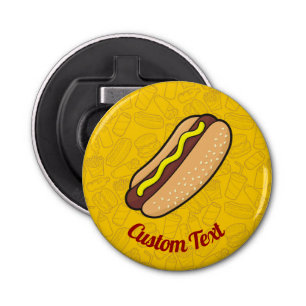 Hotdog Bottle Open Button Flesopener