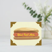 Hotdog Briefkaart (Staand voorkant)