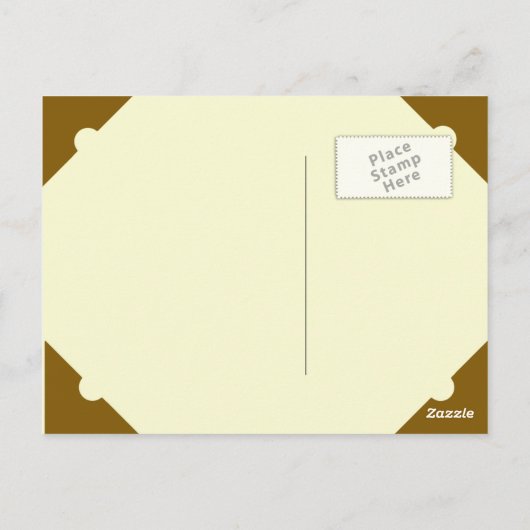 Hotdog Briefkaart (Achterkant)