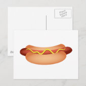 Hotdog Briefkaart (Voorkant / Achterkant)