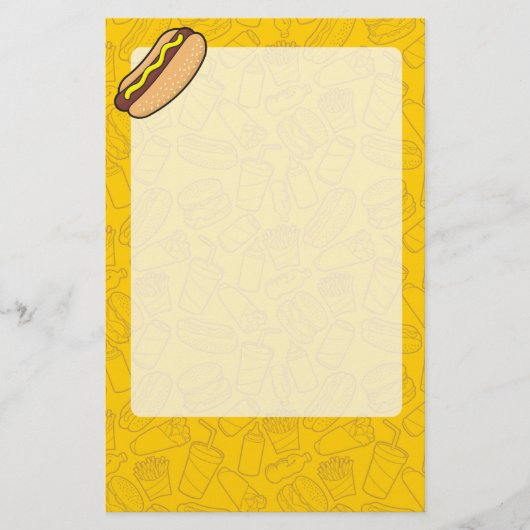 Hotdog Briefpapier (Voorkant)