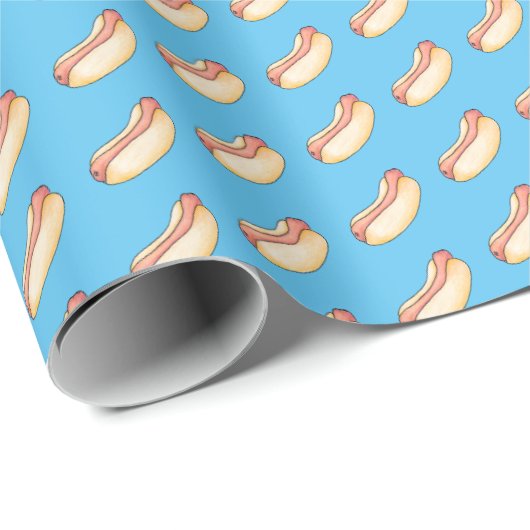 hotdog cadeaupapier (Rol Hoek)