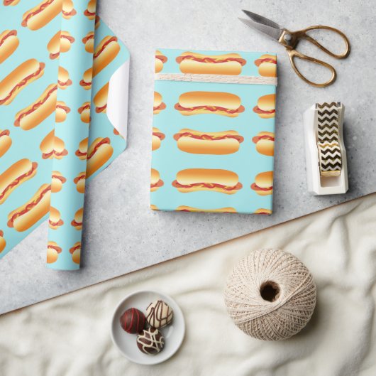 Hotdog Cadeaupapier (Crafts)