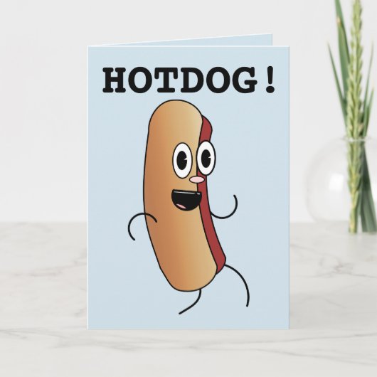 HOTDOG ! C'EST VOS CARTES DE RÉJOUISSEMENT D'ANNIV (Devant)