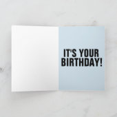 HOTDOG ! C'EST VOS CARTES DE RÉJOUISSEMENT D'ANNIV (Intérieur)