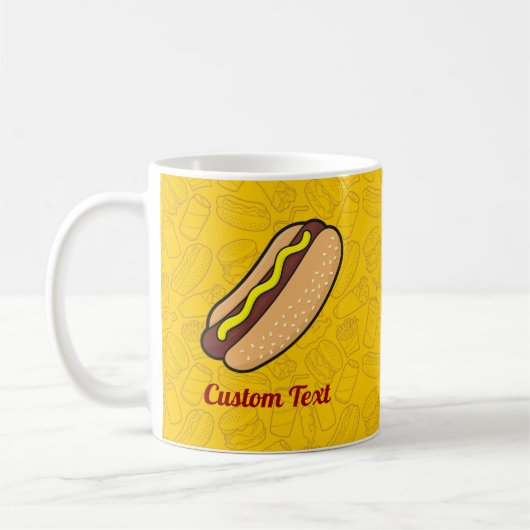 Hotdog Coffee Mug (Gauche)