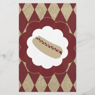 hotdog diamanten briefpapier