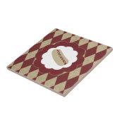 hotdog diamanten tegeltje (Zijkant)