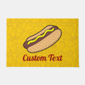 Hotdog Doormat Deurmat (Voorkant)