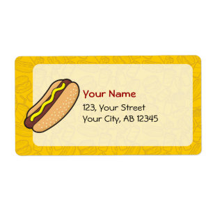 Hotdog Etiket