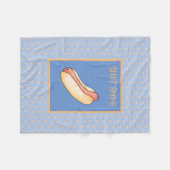 hotdog fleece deken (Voorkant (Horizontaal))