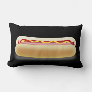 Hotdog grappig lumbaal kussen
