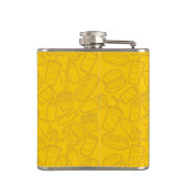 Hotdog Hip Flask Heupfles (Achterkant)