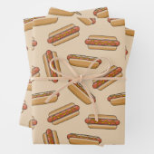 hotdog inpakpapier vel (In situ)