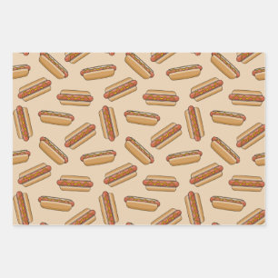 hotdog inpakpapier vel