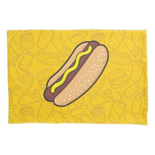 Hotdog Kussensloop (Voorkant)
