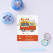 hotdog op straat flyer (Enkel)