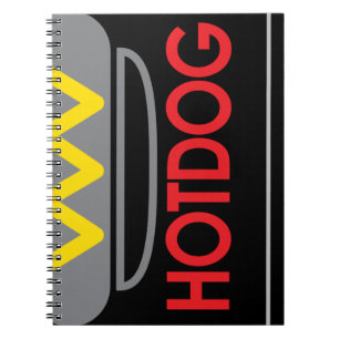 Hotdog-pictogram Notitieboek