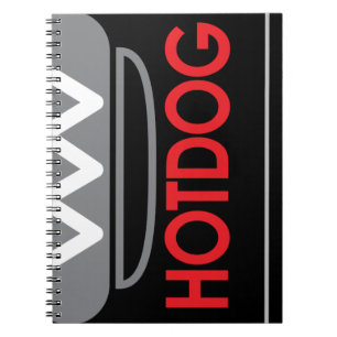 Hotdog-pictogram Notitieboek