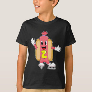 Hotdog Schaatsen Ice schaatsen Wintersport T-shirt