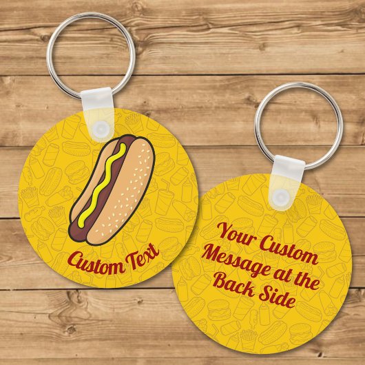 Hotdog Sleutelhanger