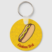 Hotdog Sleutelhanger (Voorkant)