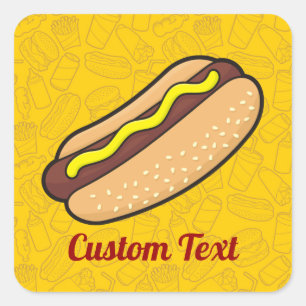 Hotdog Sticker