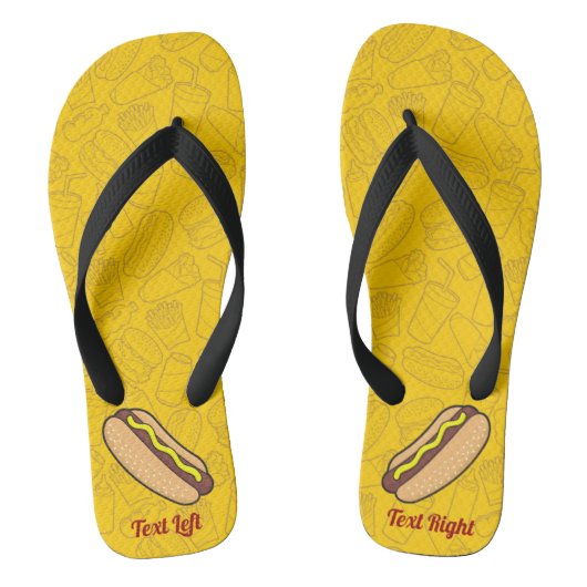 hotdog Teenslippers (Voetbed)