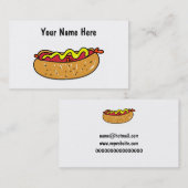 Hotdog Visitekaartje (Voorkant / Achterkant)