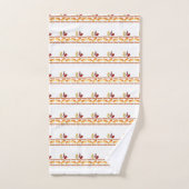 Hotdogs Ketchup Ensemble de serviettes de bain en  (Serviette à main)