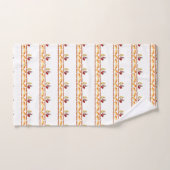 Hotdogs Ketchup Ensemble de serviettes de bain en  (Serviette à main)