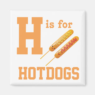 hotdogs magneet