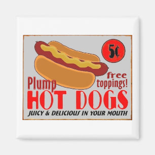 HotDogSign, magneet