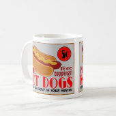 HotDogSign, tasses (Devant gauche)