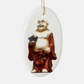 Hotei Laughing Buddha Keramisch Ornament (Rechts)