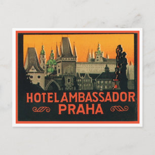 Hotel Ambassadeur Praha Briefkaart