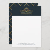 Hotel Business Luxury Blue (Voorkant / Achterkant)