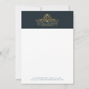 Hotel Business Luxury Blue